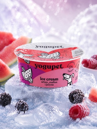 Yogupet LODY dla psa i kota - czerwone owoce: arbuz, malina i jeżyna 110 g