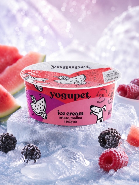 Yogupet LODY dla psa i kota - czerwone owoce: arbuz, malina i jeżyna 110 g