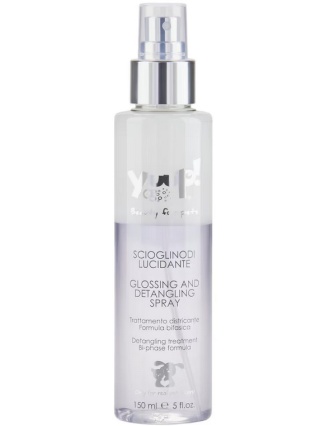 Yuup! Home Glossing and Detangling Spray 150ml - odżywczy preparat dwufazowy, ułatwiający rozczesywanie i nabłyszczający sierść