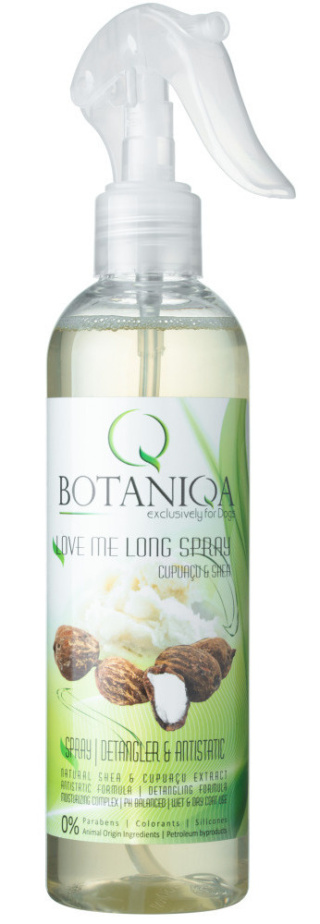 Botaniqa Love me Long Spray 250ml - antystatyczny spray ułatwiający rozczesywanie