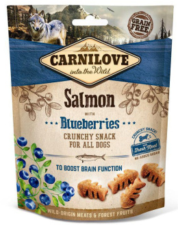 Carnilove przysmaki dla psa Fresh Crunchy Snack Salmon & Blueberries 200 g