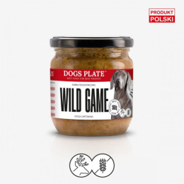 Dogs Plate Wild Game - karma dla psów z jelenia 360 g