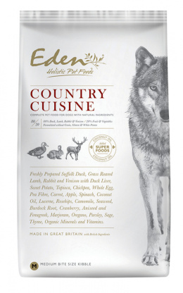 Eden Country Cuisine kaczka, jagnięcina, królik, dziczyzna rozm. M/L 12kg
