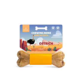 POKUSA - chewing bone OSTRICH kość do żucia z dodatkiem strusia