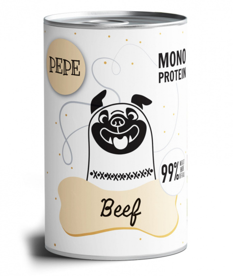 PEPE karma mokra Pepe Beef - wołowina