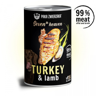 Paka Zwierzaka Seventh heaven - Indyk z jagnięciną (turkey & lamb) 400g