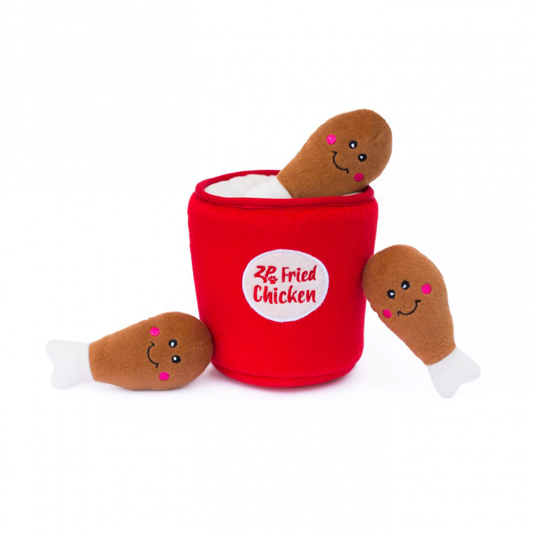 ZIPPY PAWS kubełek kurczaka- interaktywna zabawka dla psa