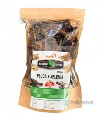 BALTO Płuca jelenia premium 100g