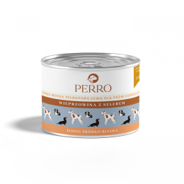 PERRO Karma mokra Wieprzowina z selerem – dla psów dorosłych - 410g