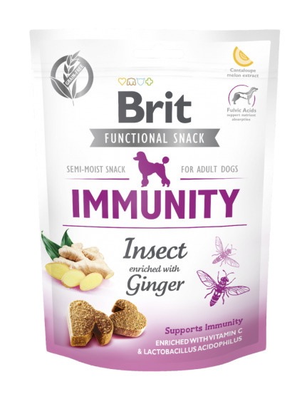 BRIT CARE DOG FUNCTIONAL SNACK IMMUNITY INSECT