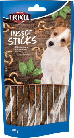 Trixie Insect Sticks - przysmaki z owadów dla psa 80g