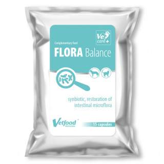 Vetfood Flora Balance 15 kapsułek - probiotyk dla psa