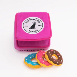 ZIPPY PAWS box z donutami - interaktywna zabawka dla psa