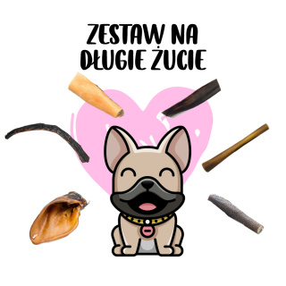 Balto - zestaw gryzaków na długie żucie 6szt.