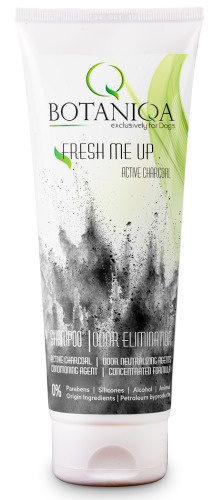 Botaniqa Fresh Me Up Shampoo - szampon z węglem aktywnym, eliminujący przykre zapachy z sierści zwierząt - 250ml