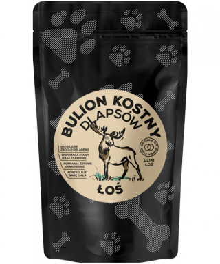 Food Studio Chefs - bulion kostny dla psa - dziki łoś - 230ml