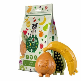 Garden bites Fruity Friends - wegańskie gryzaki dla psa L