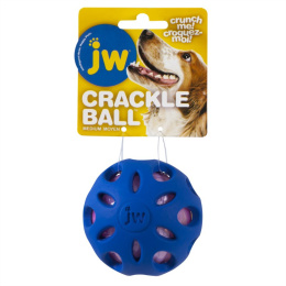 JW CRACKLE BALL - strzelająca piłka MEDIUM Ø8 CM