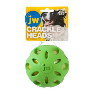 JW CRACKLE BALL - strzelająca piłka LARGE Ø11 CM