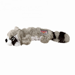 KONG Scrunch Knots Raccoon zabawka dla psa - szop z wewnętrznym sznurem S/M