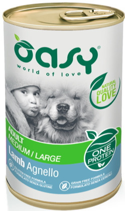 Oasy One Protein Adult Jagnięcina 400G