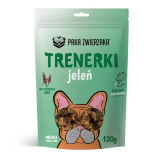 Paka Zwierzaka Trenerki z jelenia 120g