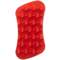 Pet+Me Firm Silicone Brush Red