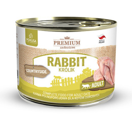Pokusa Premium Selection - królik - karma mokra dla kotów dorosłych 200g