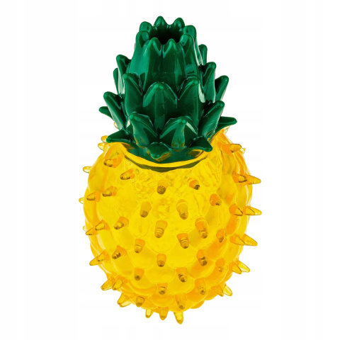 Zabawka gumowa dla psa - piszczący ananas