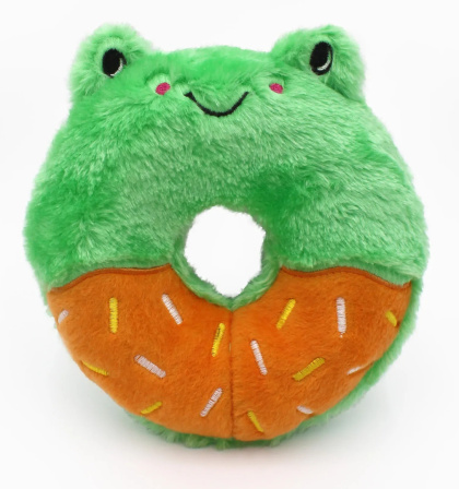 Zippy Paws Pluszowy Donut Żaba