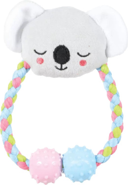 Zolux - pluszowa koala ze sznurkiem - zabawka dla psa