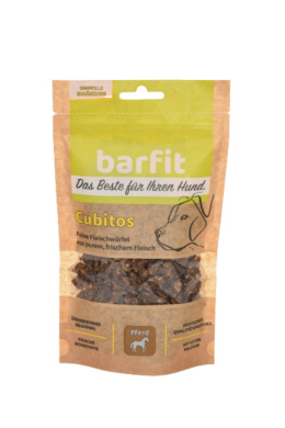 Barfit - Kostki mięsne Cubitos dla psa - konina 200g (Pferd)