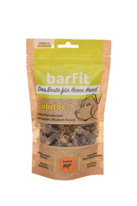 Barftit - Kostki mięsne Cubitos dla psa - jagnięcina 200g (Lamm)