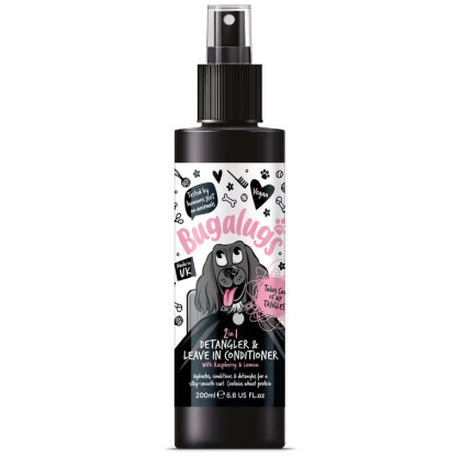 Bugalugs 2in1 Detangler & Leave in Conditioner 200ml - odżywka ułatwiająca rozczesywanie dla psa o zapachu gumy balonowej