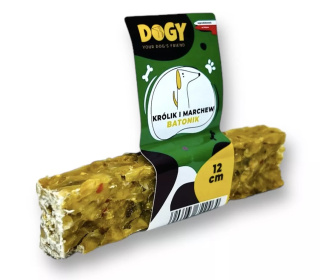 DOGY - Batonik dla psa z Królikiem i marchewką 12cm