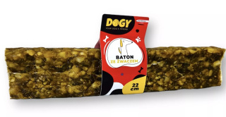 DOGY - baton ze żwaczem 22cm