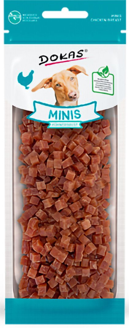 DOKAS Minis - Malutkie Przysmaki z Kurczaka 70 g