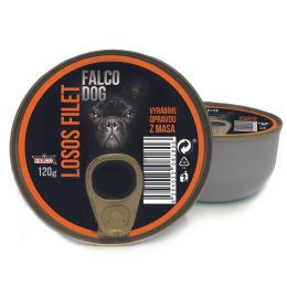 Falco Dog Filet z łososia dla psa 100% - 120g