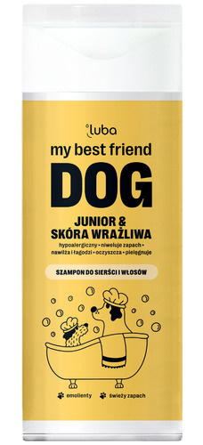 LUBA My best friend DOG szampon dla juniorów i skóry wrażliwej 200ml