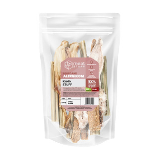 MEAT STUFF - Królik STUFF - Zestaw Gryzaków dla Psów (250g)