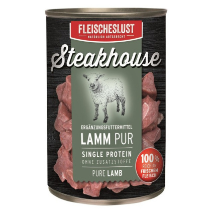 MEATLOVE STEAKHOUSE PURE LAMB/JAGNIĘCINA400G