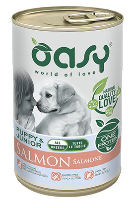 OASY One Protein Puppy Junior - Łosoś - 400g