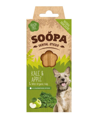 SOOPA Dental Stick – Jarmuż i Jabłko (100g)