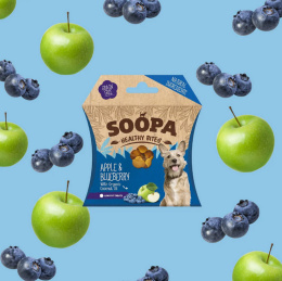 SOOPA Healthy Bites – Jabłko i Borówka (50g)
