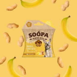 Soopa - Healthy Bites Banana & Peanut Butter – Banan i Masło Orzechowe 50g