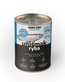 Uniszki - UNIsmak Ryba - Karma Mokra dla Psa - 410g