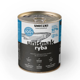Uniszki - UNIsmak Ryba - Karma Mokra dla Psa - 850g