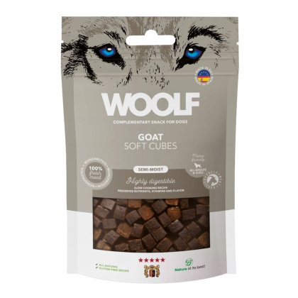 WOOLF Soft Cubes Goat - miękkie przysmaki z kozą 100g