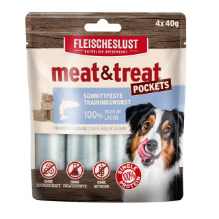 kiełbaska MEAT & trEAT 4x40g 100% ŁOSOŚ