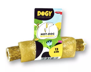 DOGY - Hot-Dog WIOSENNY ze szparagami i serem cheddar 13cm